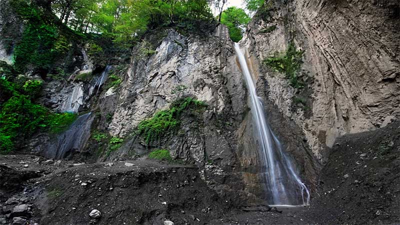 Ziarat Waterfall In the Heart of Jungle and Pleasent Weather
